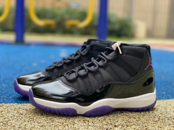 Aj11 scarpe alte nere e viola Air jordan 11 scarpe alte nere e viola CT8812-999