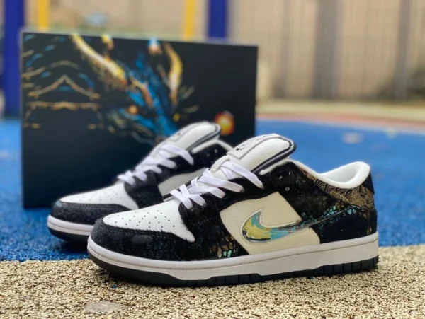 Dunk in bianco e nero Year of the Dragon in edizione limitata Nike Dunk Low Year of the Dragon Ao Bingsan Taizi sneakers basse casual DV0831-101