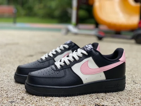 Air Force AF1 nero e bianco rosa Nike/Nike Air Force 1 BY YOU scarpe da ginnastica sportive casual alla moda resistenti all'usura