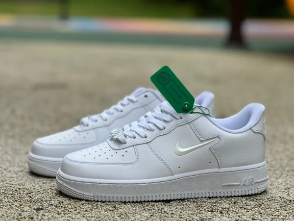 Air Force AF1 gancio trasparente bianco puro Nike Air Force 1 '07 Nike Air Force 1 low top FB8251-100