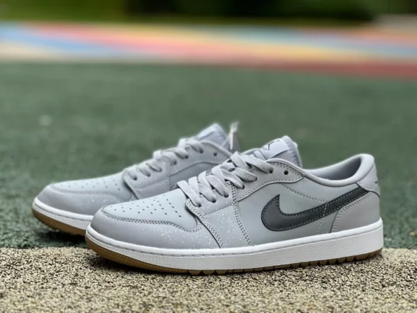 aj1 golf grigio low-top dt puro originale Air Jordan 1 Low Golf AJ1 bianco retrò scarpe da basket DD9315-006