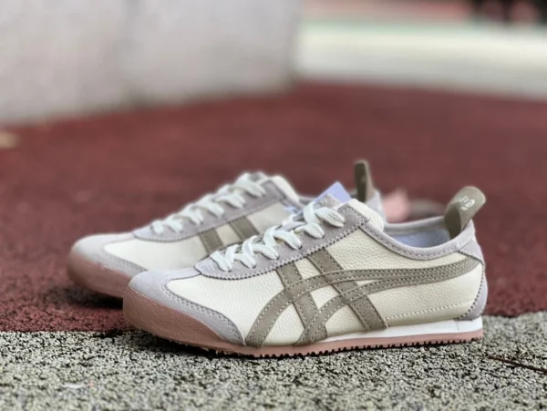 Onitsuka Tiger Rice Grigio Verde Pure Original Onitsuka Tiger Onitsuka Tiger MEXICO 66 Low Top