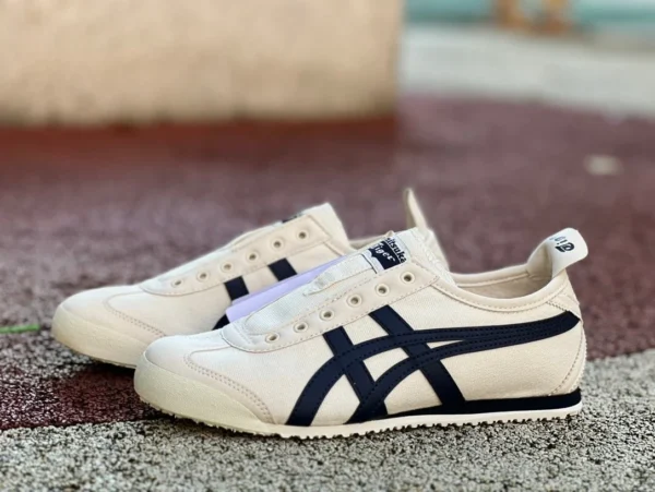 Tavola bassa Onitsuka Tiger bianca e blu pura originale Onitsuka Tiger MEXICO 66